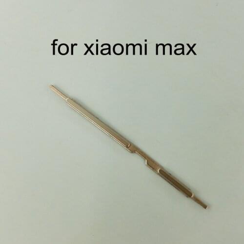 For Xiaomi Max Original Phone Housing Frame New Power Volume Button For Xiaomi Max On Off Side Key Gold Replacement Part