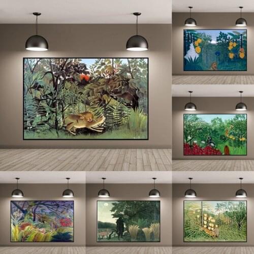 French Classical Famous Decorations Canvas Paintings Wall Art Pictures Posters and Prints for Living Room Home Artwork Decor