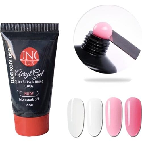 Fashion Design 30ml Poly Nail Polish Finger Builder Acrylic Gel Nail Art Manicure Color Nail Extend Jelly Poly UV Gel