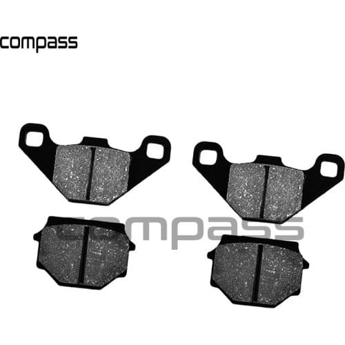 Motorcycle Front and Rear Brake Pads for KAWASAKI BJ 250 BJ250 Estrella 1992 1993 1994 1995 1996 1997 1998 1999 2000 2001