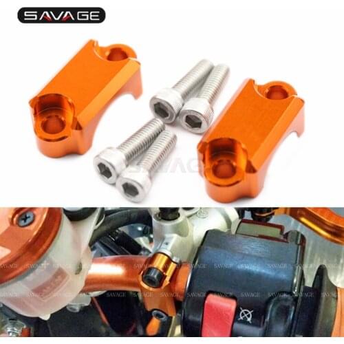 For XC XC-W XC-F XCF-W 125 150 250 300 350 450 500 530 Motorcycle Accessories Brake Master Cylinder Clamp Covers