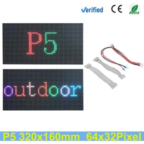 Outdoor LED Display Advertising Higher Quality Copper Wire SMD1921 P5 Led Module 320x160mm Screen 100 Inch LED Display