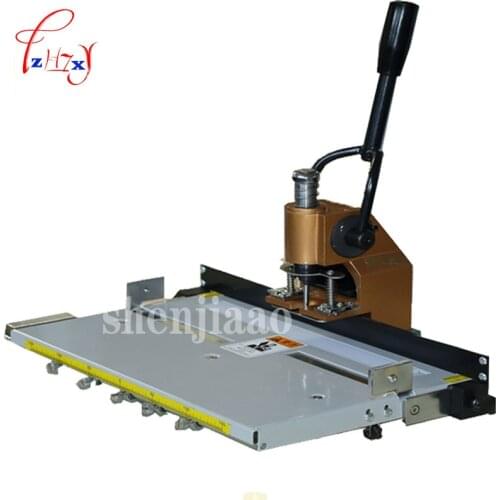 Single punching machine heavy Manual paper punching machine the thickness of 30mm DC-300DK 1PC