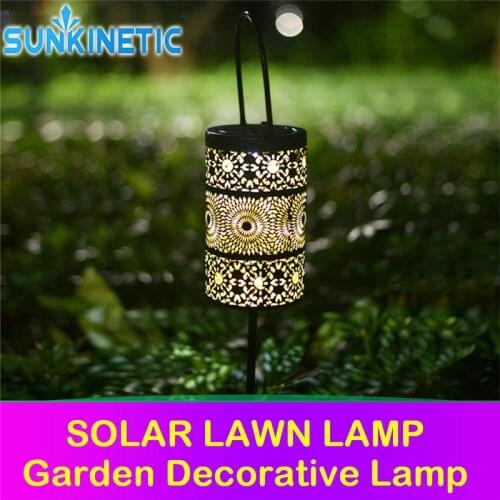 Flood light Solar LED Light Outdoor Lighting Jardin Garden Decoration Outdoor LED Solar Lamps For Garden Iron Decorative Lamps