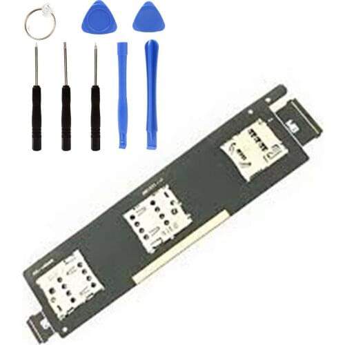 SIM Card Connector sim Socket Holder SIM Card Slot Socket Repair Kit Gift FOR Asus Zenfone 6 A601CG