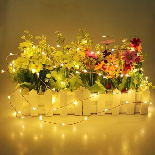 4M 40*LED String Lights 3*AA Battery for New Year Xmas Garland Party Wedding Decoration Christmas Tree Flasher Fairy Lights