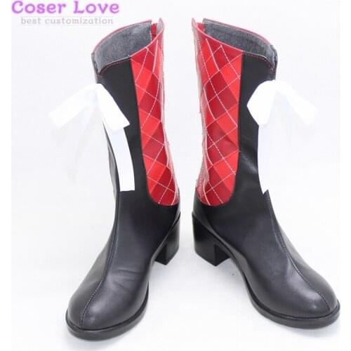 Zombie Land Saga Minamoto Sakura Cosplay Shoes Boots Carnival Halloween Christmas party shoes