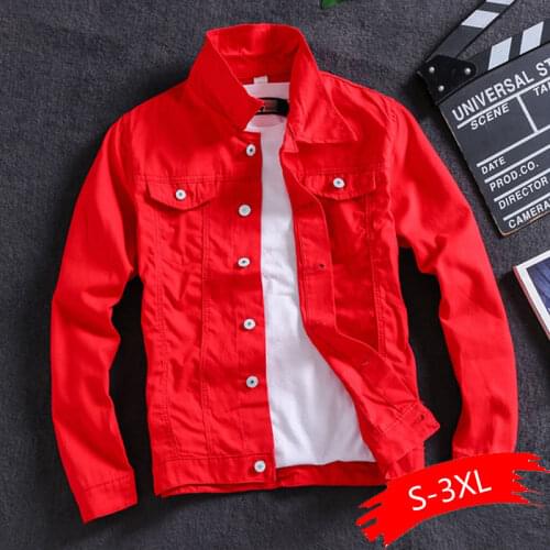 Spring And Autumn Korean Version Of The Trend Mens Denim Jacket Male Handsome Tooling Jacket Mens Tide Brand Jacket