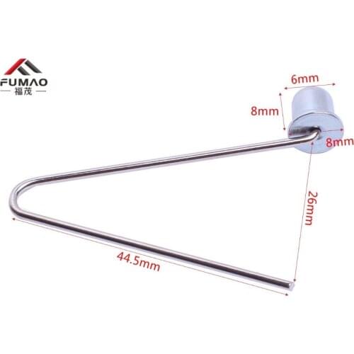 6mmx8mm Kayak Paddle Tent Pole Push Solid Button Spring Snap Clips Locking Tube Double Pin