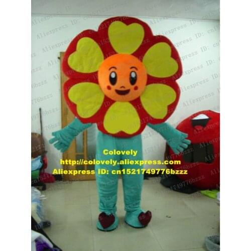 Vivid Orange Sunflower Sun Flower Taiyanfa Fringed Iris Japonica Butterfly Mascot Costume Blue Long Legs Yellow Flower No.8519