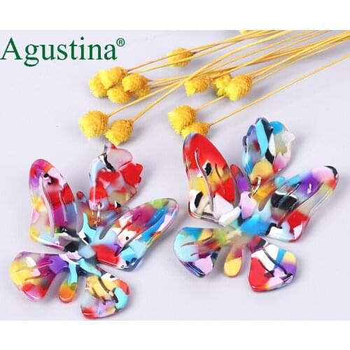 Agustina 2020 Women Butterfly Earrings Fashion Jewelry Animal Earrings Girls Drop Earrings Cute Earring Boho Earings Wholesale