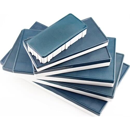 1pcs Soft cover water powder toner box pigment box artist paint palette10/12/24/36/44/48/58/68 well