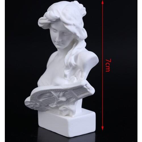 1Pc Mini 7CM Vintage Godin Standbeeld Hars Sculptuur, Mensen Ornamenten, Poppenhuis Home Ornaments