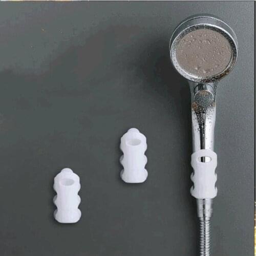 1PCS Bathroom Non-perforated Silicone Shower Nozzle Suction Cup Holder Shower Bracket for Home Bathroom Accessories