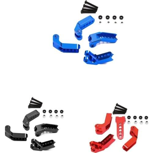 -4 Defender aluminum alloy front and rear adjustable hydraulic bracket 4 suspension bracket 1/10 RC climbing car