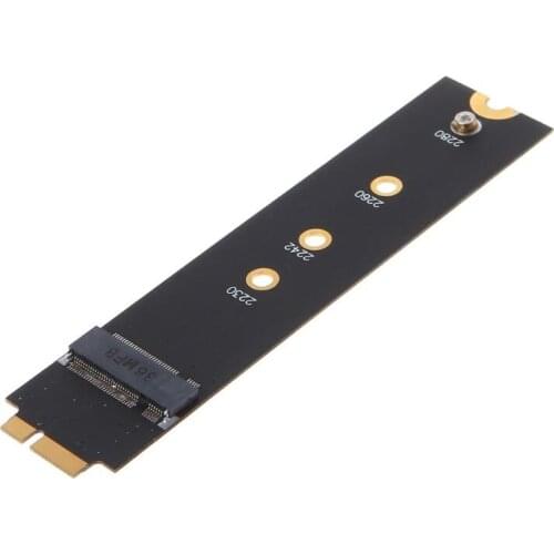 M.2 NGFF SSD to A1369 A1370 Adapter for 2010 2011 MacBook Air HDD Converter Support 2230 2242 2280 Solid State Drive Converter