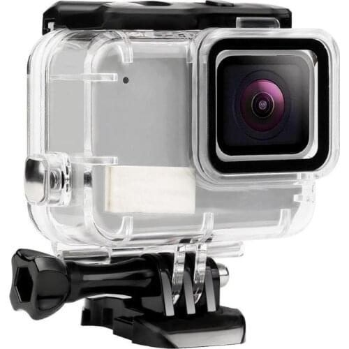 Sports Action Video Cameras Accessories Waterproof Case Housing for Gopro Hero 7 Silver White Underwater Protection Shell Box