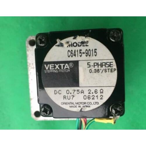 C6415-9015 0.75A Used One , Stepper Motor, Good Working Free Shipping