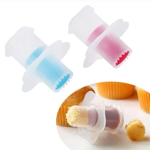 DIY Confectionery Tools For Cake Core Remover Pies Cupcake Cake Decorating Tools Bakeware Baking Dish Cookies Cutter 3 Colors
