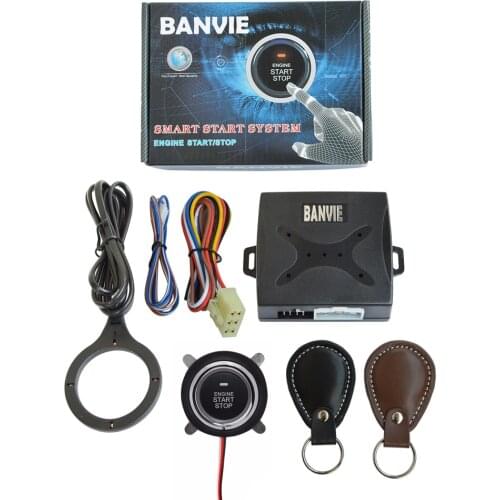 Car Engine Start Stop Push Button System Ignition it Switch Keyless Entry Auto Alarm starline a91