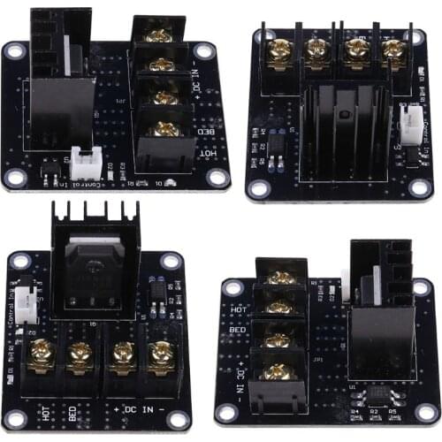 3D Printer Heated Bed Power Module Hotbed MOSFET Expansion Module Inc 2pin Lead With Cable for Anet A8 A6 A2 Ramps 1.4