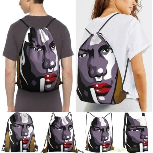 Nightclubber Women Purpose Drawstring Backpack Bags Men Outdoor Travel Backpacks For Gym Training Swimming Fitness Bag