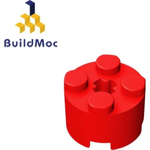 BuildMOC Compatible Assembles Particles 6143 3941 2x2 For Building Blocks Parts DIY Educational Crea
