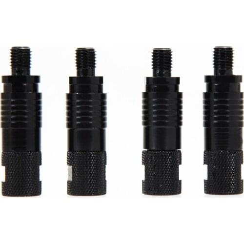 4pcs Carp Fishing Connector Pod Quick Release Connector Easy To Install To Bank Aluminum alloy Rod Stick Bite Alarms