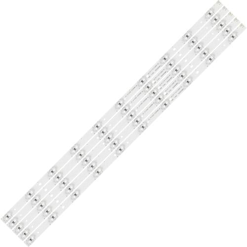 LED Backlight strip 10 leds For Changhong 40''TV RF-AB400E32-1001S-01 LED40C1000N LED40B2080N LB-C400F13-E2 Hitachi LE40S508 3V