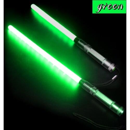 33cm Lightsaber Electronic Led Rechargeable Fluorescent Rod Laser Sword Role Play Props Saber Light Outdoor Toys Multi Color