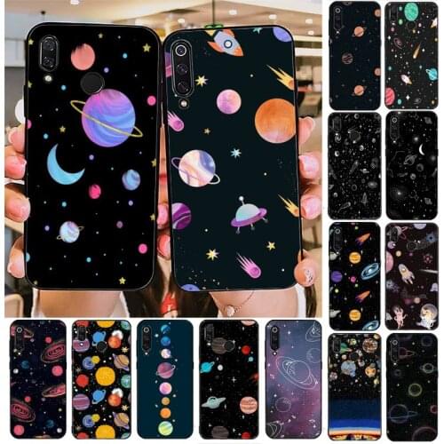 TOPLBPCS Lovebay Space Planet Phone Case For Redmi note 8Pro 8T 9 Redmi note 6pro 7 7A 6 6A 8 5plus note 9 pro case