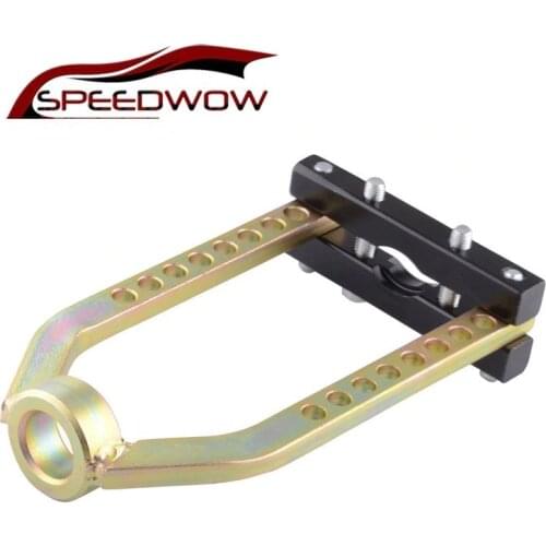 SPEEDWOW Universal Car CV Joint Puller Transmission Drive Shaft Removal Tool Adjustable 9 Hole Ball Cage Separator