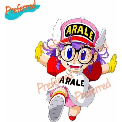 High Quality Arale Decal Motocross Racing Laptop Helmet Trunk Wall Vinyl Car Sticker Die Cutting