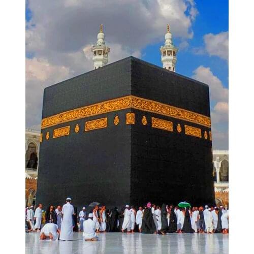 "Forbidden Temple" picture DIY digital painting by number painting Christmas birthday unique gift