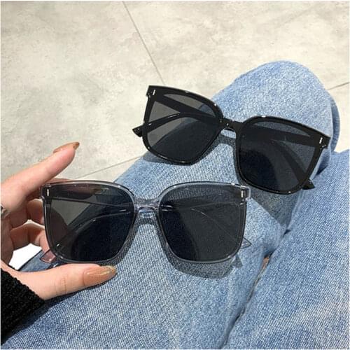 2021 Luxury Sun Glasses Vintage Square Sunglasses Women Oversized Sunglasses Women Men Retro Goggle Oculos UV400