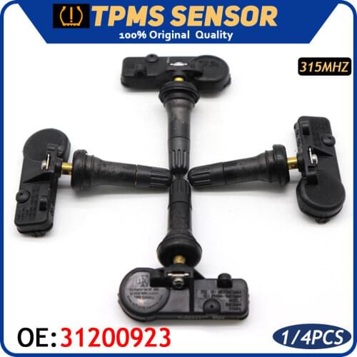 31200923 Car TPMS Tire Tyre Pressure Monitoring System Sensor For Volvo XC90 S60 S80 V70 XC70 1999-2012 315MHz 30748991