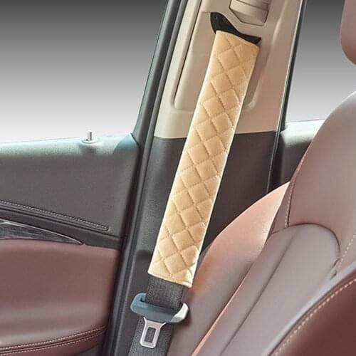 Auto Accessories Car Safety Belt Covers Seat Belt Case For Volkswagen Passat B5 Golf MK5 Skoda Octavia For Audi A3 A4L A5 A6L