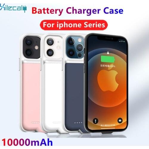 10000mAh Battery Case Smart Charger Cover Power Bank For iphone 12 11 Pro Max 12 Mini 6S 7 8 Plus Battery Case For iphone SE2020