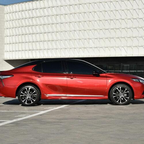 For Toyota Camry 2018-2020 Chrome Side Door Body Bottom Stripes Cover Trim 4pcs