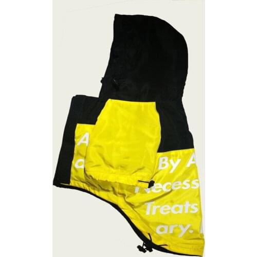 Dog Raincoat Jacket Clothes Windproof Cat Dog Jacket Fashion Waterproof Reflective Pet Clothing Small Pets Large Pets Coat