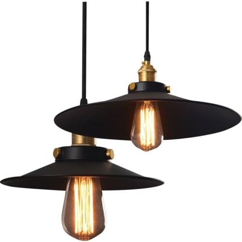E27 vintage pendant lights loft retro lampara industries lustres Lamp copper light for living room bar cafe restaurant lighting