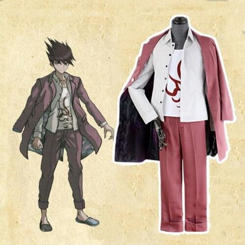 Danganronpa V3 Peripheral Cosplay Baitian Fighting Cos Universe Pilot Anime Performance Suit Suit Jacket Top T-shirt Pants