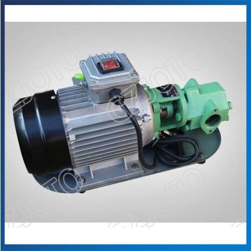 370W Portable Diesel Oil Pump Big Capacity Oil Transfer Pump 220V/380V Electric Centrifugal Oil Pump WCB-30