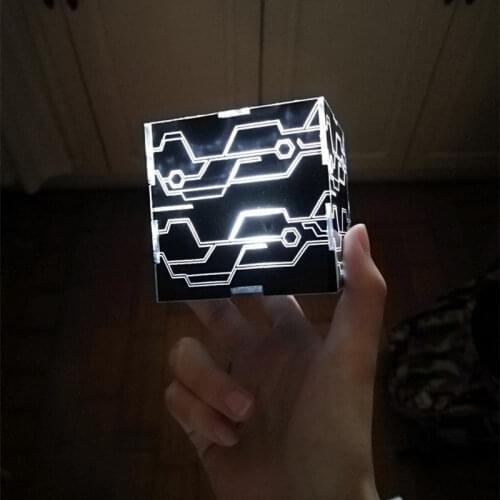 NieR Automata 9S 2B Cosplay Props White Light Black Box YoRHa No.9 Type S No.2 Type B Magic Cube
