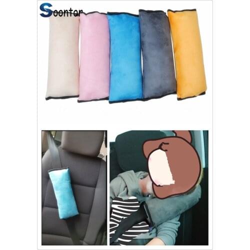 Car baby child seat belt pillow Universal shoulder strap for Audi A4 Avant A4 Cabriolet A6L A8L