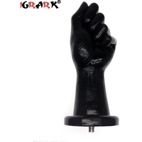 Sex machine Add on Accessories FDA-grade Silicone Fist Dildo Length 25cm diameter 9cm Safety Non-toxic Realistic Dildo