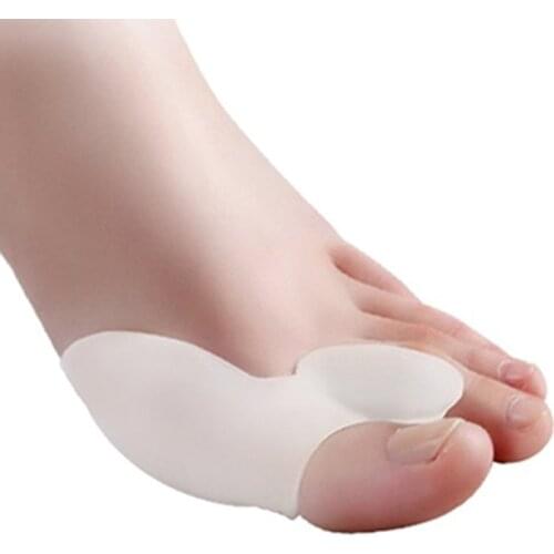 Silicone Gel Toe Separator Stretcher Straightener Alignment Bunion Thumb Hallux Valgus Protector Pain Relief Orthopedic Supplies