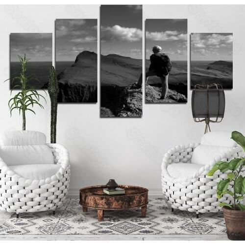 Light Luxury Plain Climbing Decorative Painting Simple Style Modern Golden Pattern Porch Living Room Corridor Study Room Hotel