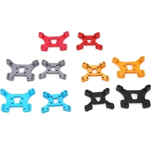 144001 Part Front and Rear Shock Tower Board Set Replacement Accessories Parts for WLtoys 144001 1/14 4WD RC Car