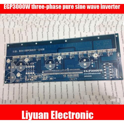 1pc new EGP3000W three-phase pure sine wave inverter power base plate(PCB board) UPS EPS freeshipping